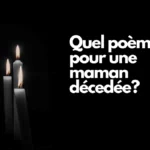 Poème pour une maman décédée : exprimer ses émotions avec des mots