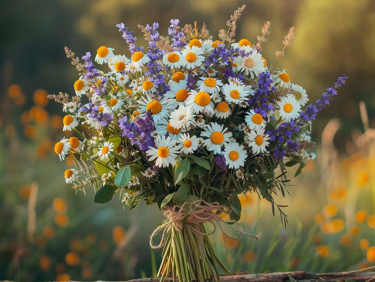 apprenez à créer un bouquet champêtre coloré, parfait pour apporter une touche naturelle et joyeuse à votre intérieur ou vos événements.