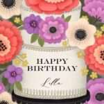 Carte anniversaire avec fleurs : idées originales pour un message fleuri