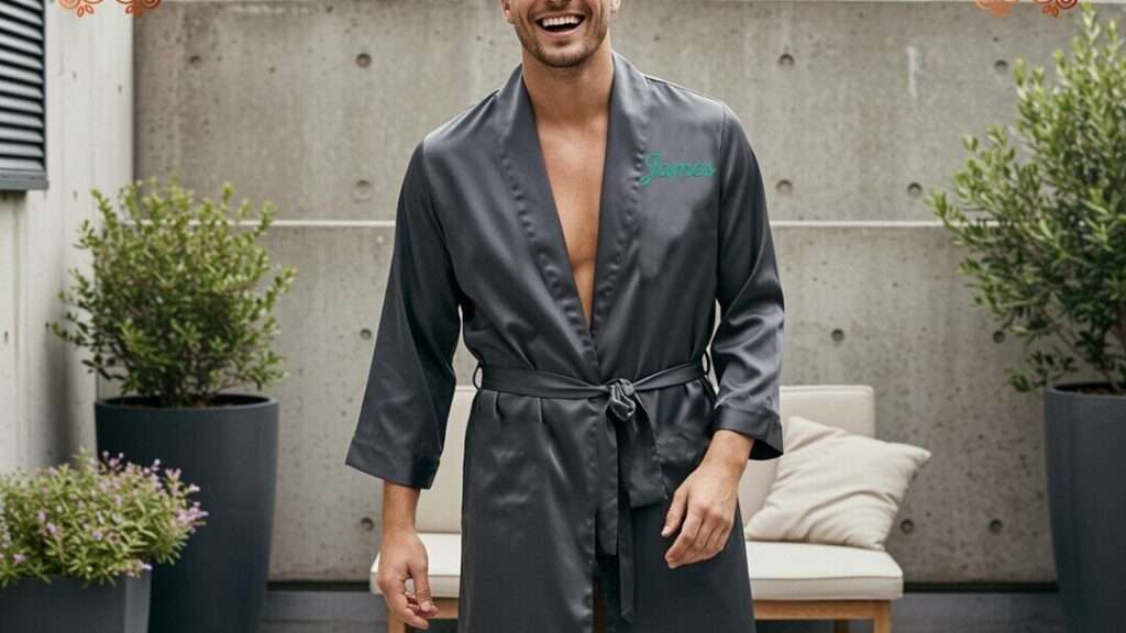 découvrez notre peignoir pour homme personnalisé, alliant confort et élégance pour un style unique à la maison.